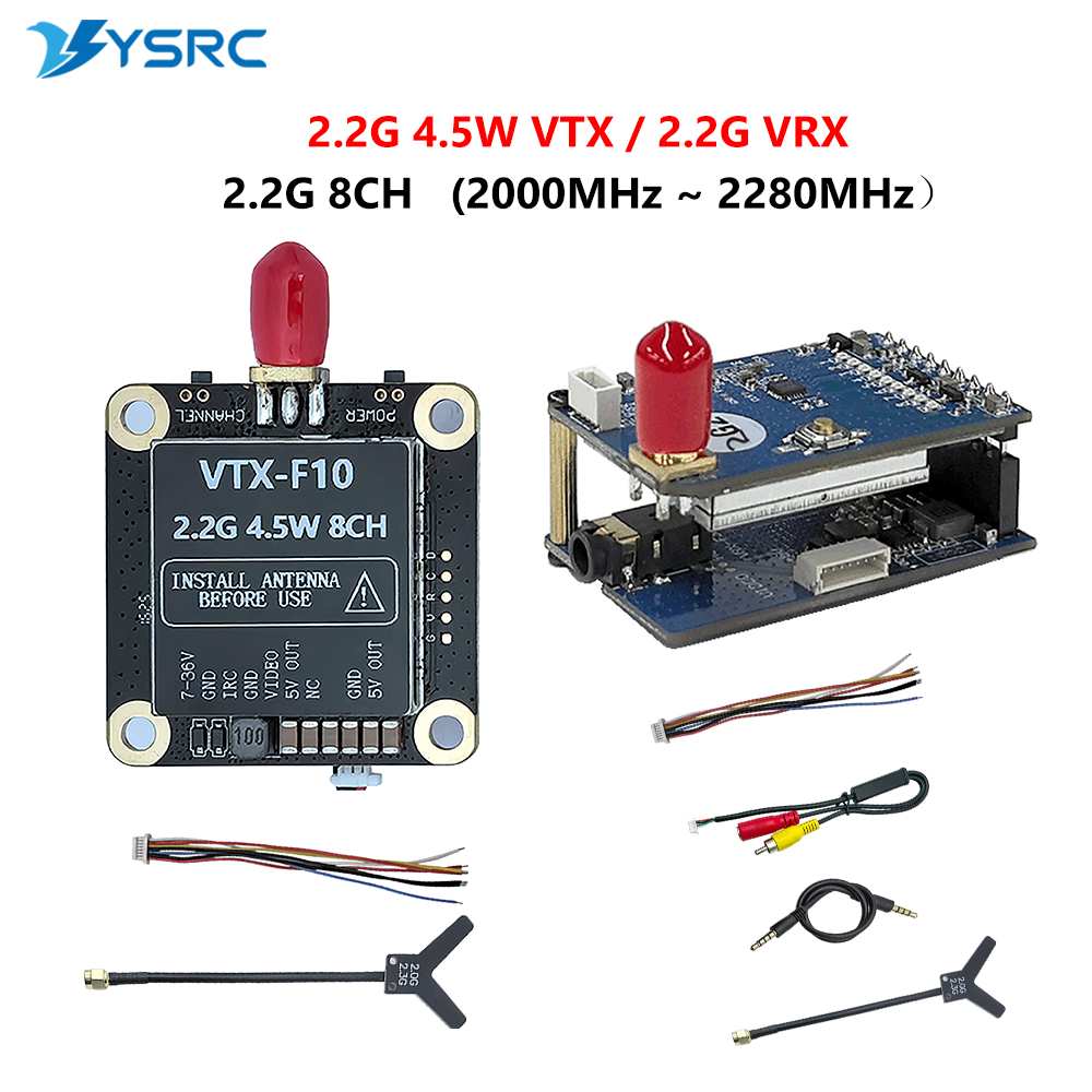 Fpv Drone Receiver - 2.0-2.2G 4.5W VTX 8CH FPV Video-Sender