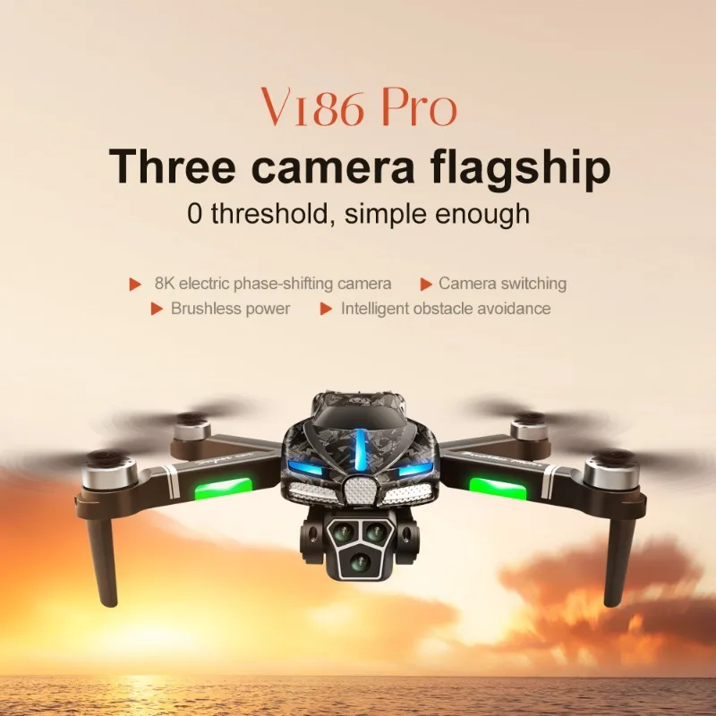 Fpv Drone Charger - Neue V186 Pro Drone Professionelle Bürstenlosen
