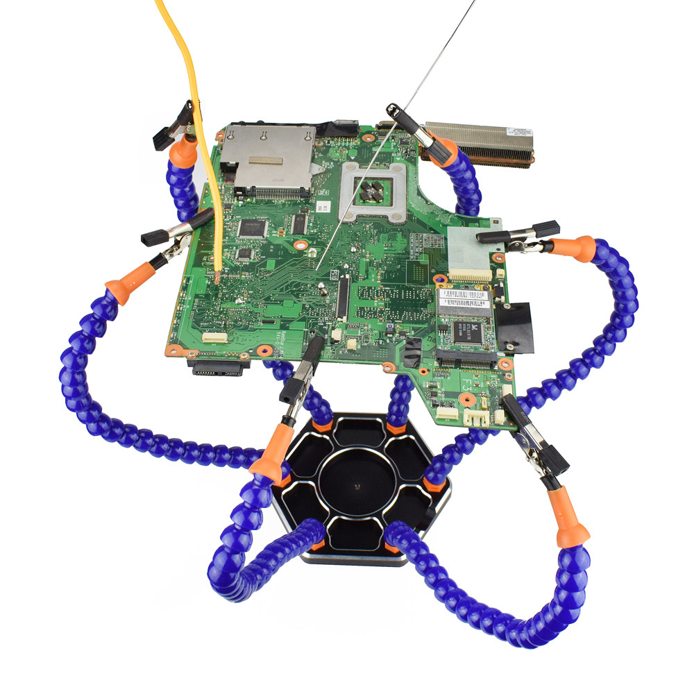 Fpv Drone Flight Controller - 6-Klauen-Aluminiumlegierung-Lötstation für FPV-Drohnen XT60 Flugsteuerungen RC-Lötwerkzeug