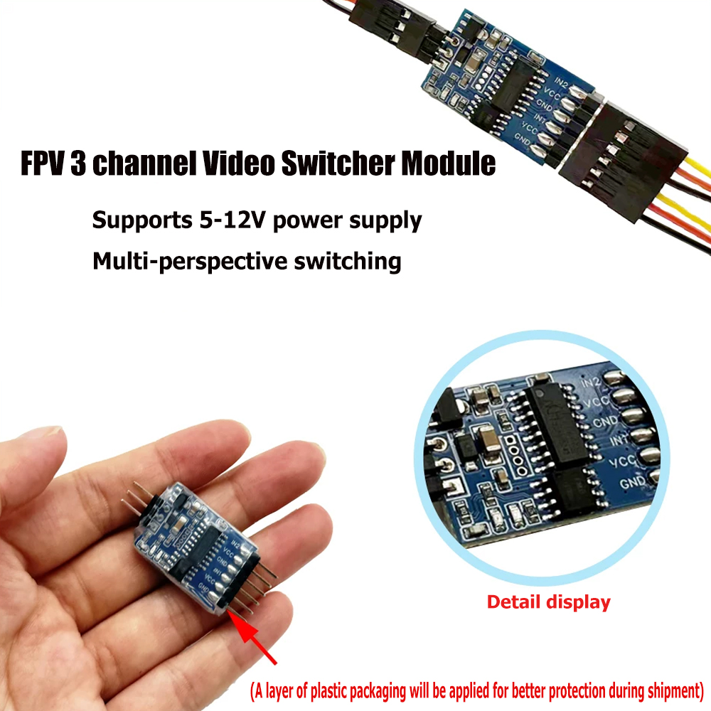 5,8G 3-Kanal-Video-Switcher-Mo – Fpv Drone Receiver Bewertung und Preis