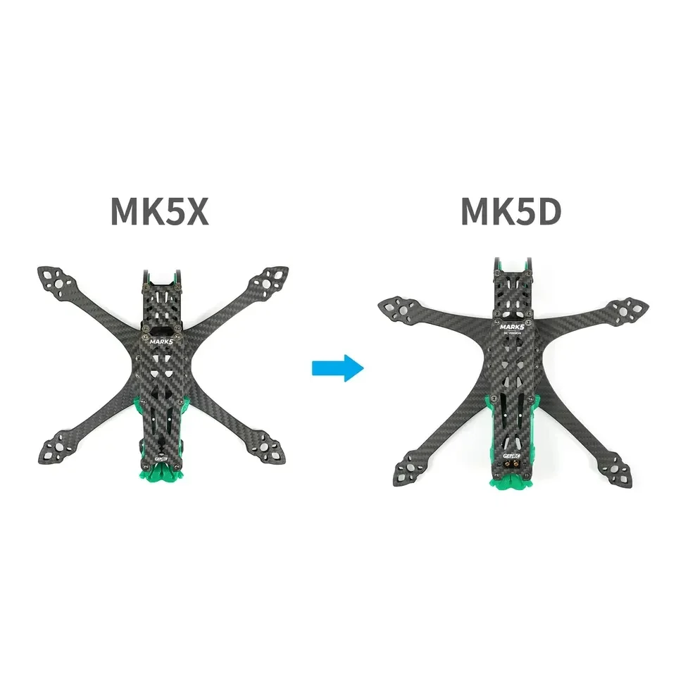 GEP-MK5D O3 MK5X bis MK5D Dead – Fpv Drone Frame Bewertung und Preis
