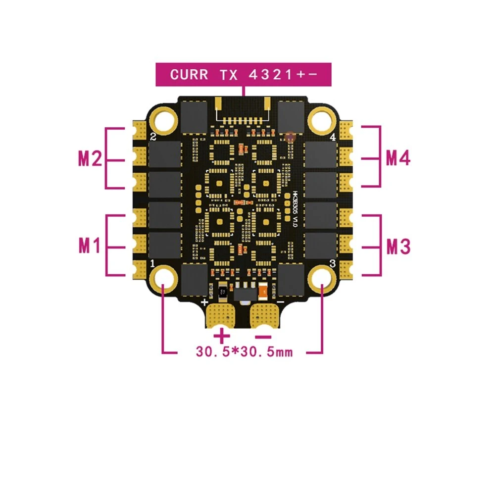 HAKRC 60A Blheli_32 2-6S 4 In  – Fpv Drone Esc Bewertung und Preis